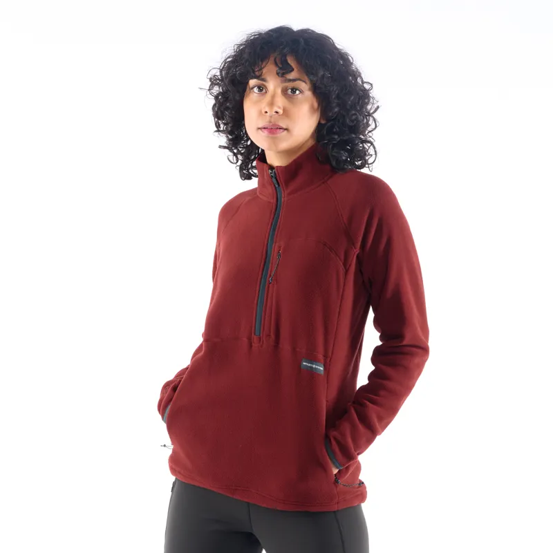 Artilect Womens Halfmoon Bio Pullover Fired Brick-1